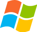 SVG格式的Windows徽标（2002年~2012年）。