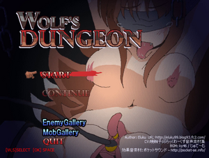 Wolf's Dungeon Start Screen Snap Shot 1.png