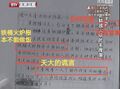 成普在1995年写给《彭德怀传记》编写组的资料，出自2012年2月7日北京卫视《档案》栏目播出的系列记录片《红孩子系列之朝鲜战火中的毛岸英》