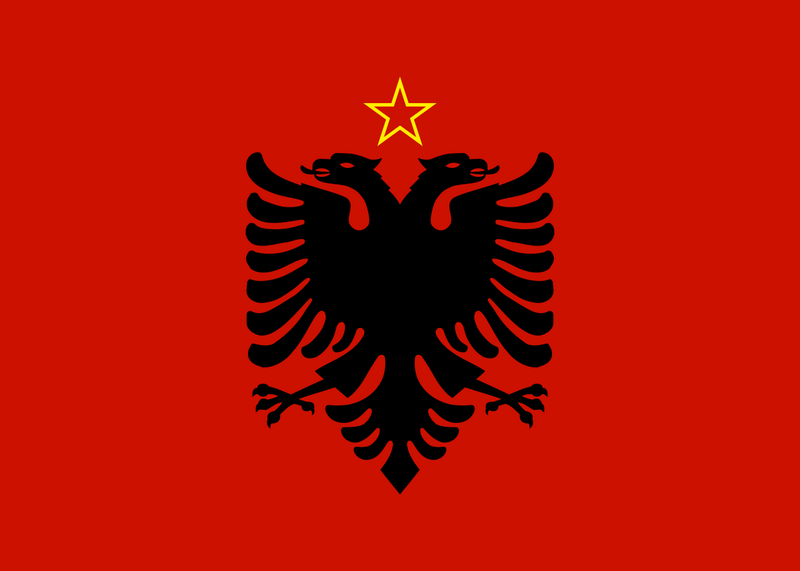 File:阿尔巴尼亚社会主义人民共和国国旗.png